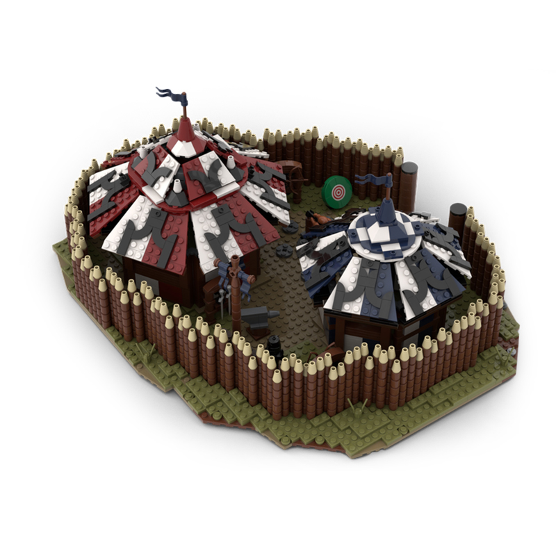 Moc The Medieval Mercenary Camp-marstoy