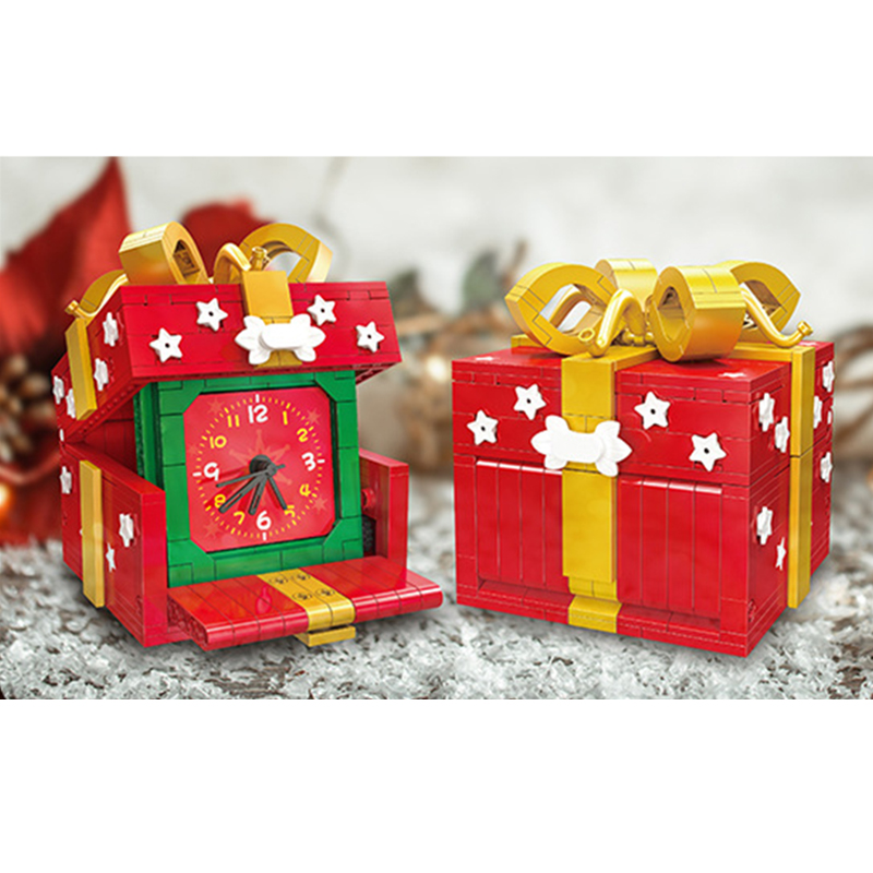 The Christmas Gift Box Clock-marstoy