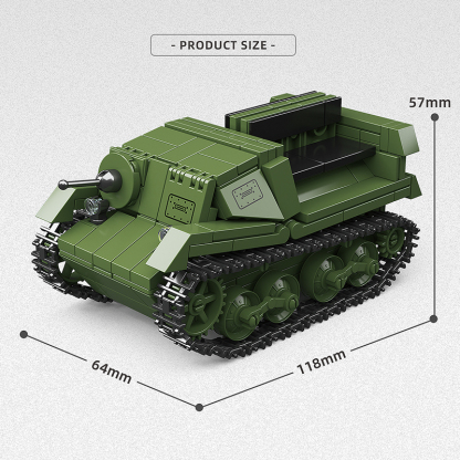 The T20 Tractor + Zis-2 Small Cannon-marstoy