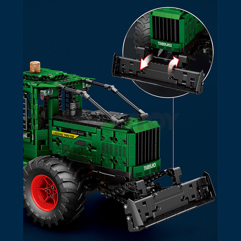 The Log Skidder Tractor-marstoy