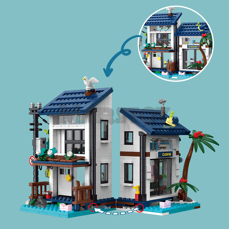 The 3 in 1 Beach House-marstoy