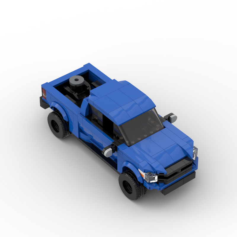 Moc The Tundra 4X4 - Blue-marstoy
