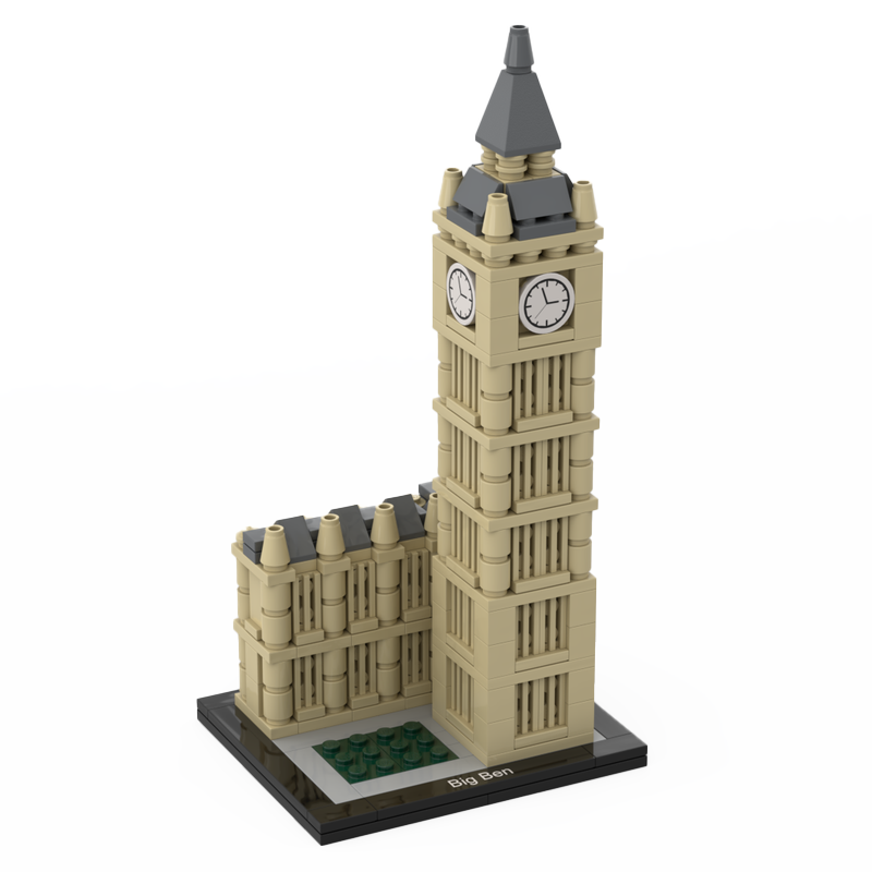 Moc The Big Ben Shape Variation-marstoy
