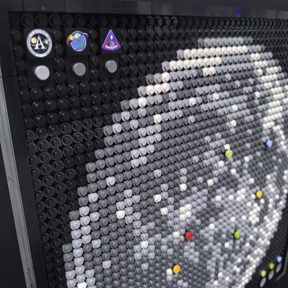 Moc The Apollo Program Moon Landing Sites – Mosaic-marstoy