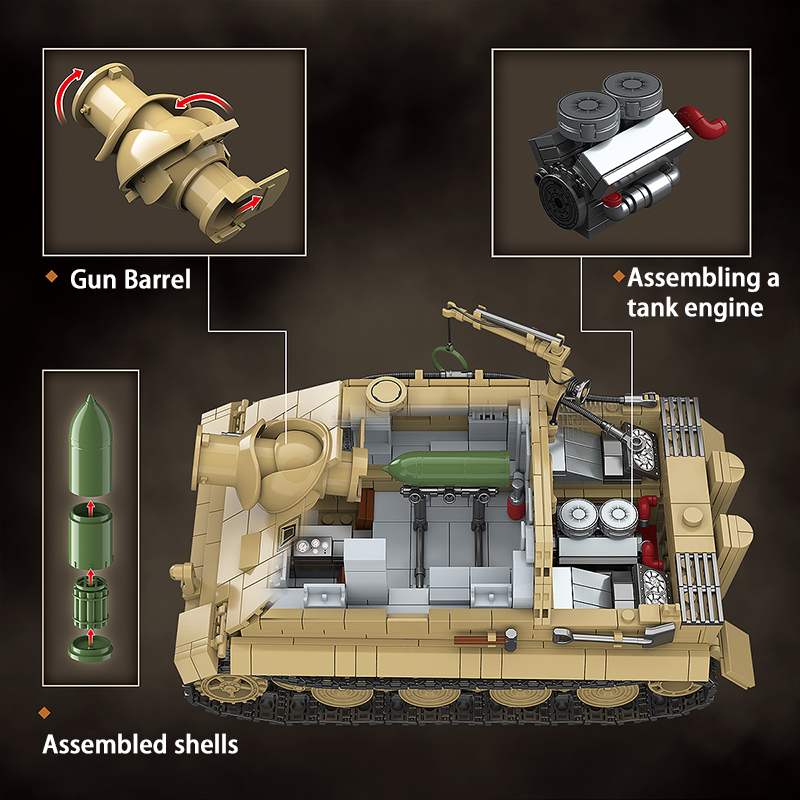 The SturmTiger German 38cm Assault Mortar