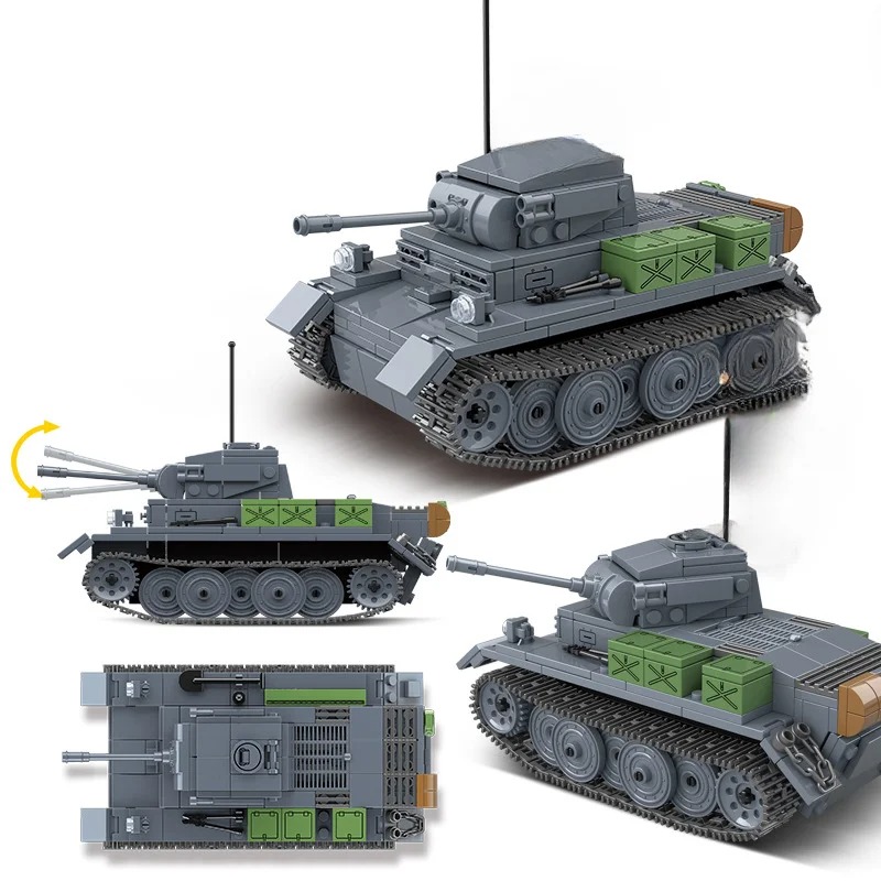 The Tank No. 2 L-shaped Bobcat-marstoy