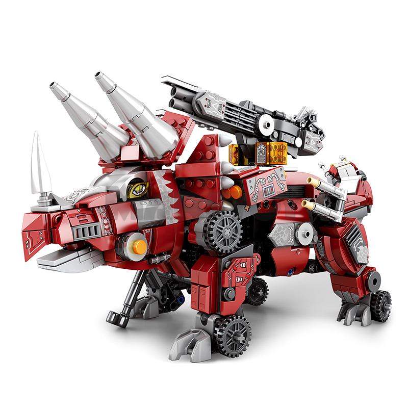 Mecha Dino：Mecha Triceratops-marstoy