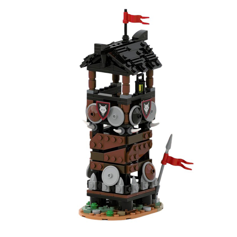 Moc The Wolfpack Watchtower-marstoy