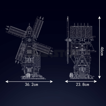 The MidAge World Windmill-marstoy