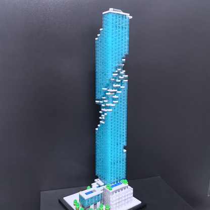 Moc The MahaNakhon 1:800 Scale Bangkok (King Power Maha Nakhon)-marstoy
