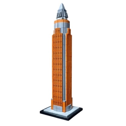 Moc The Messeturm (Messe Tower) 1:800 Scale-marstoy