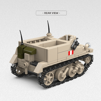 The British Bren gun carrier/QF 2-pounder gun-marstoy