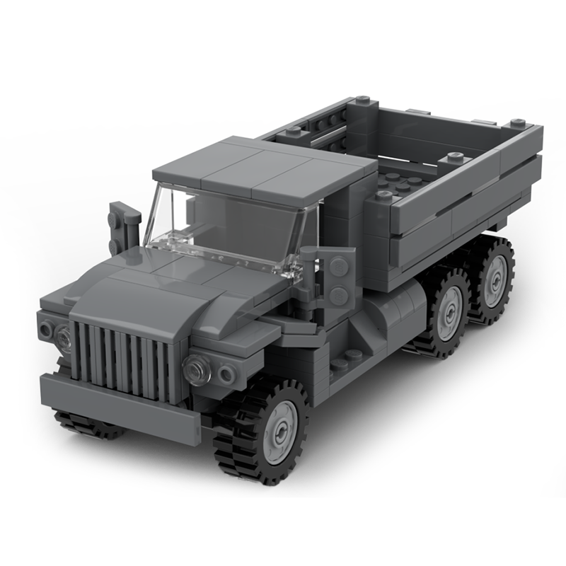 Moc The Ural-375 Truck-marstoy