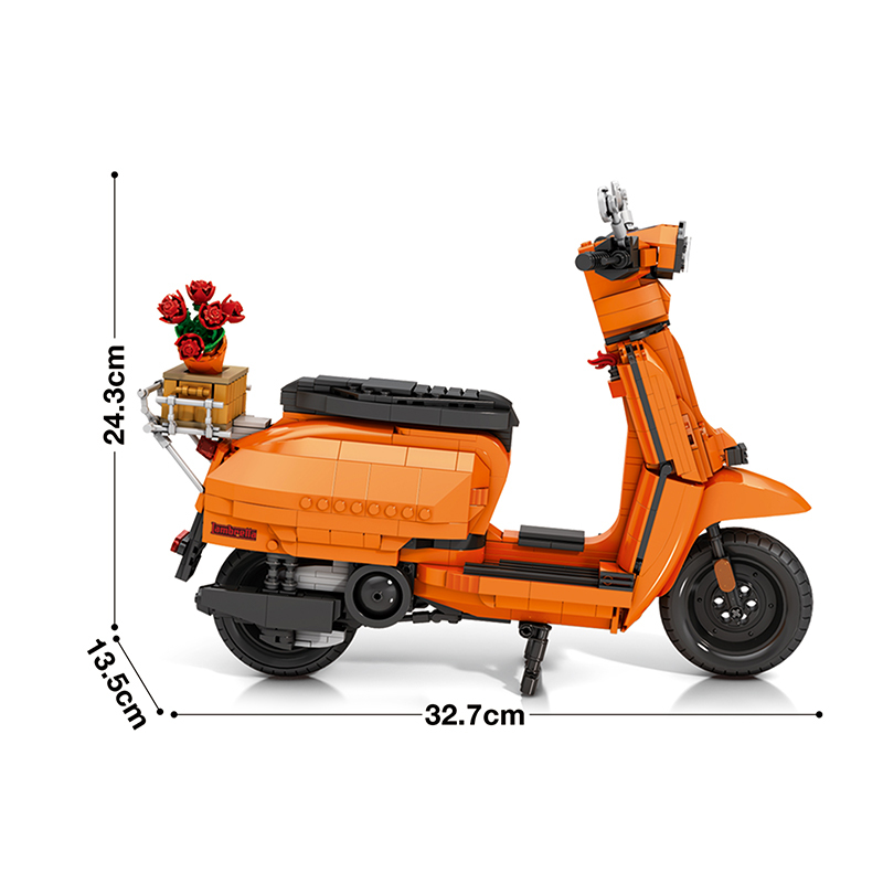 The Retro Scooter Orange-marstoy