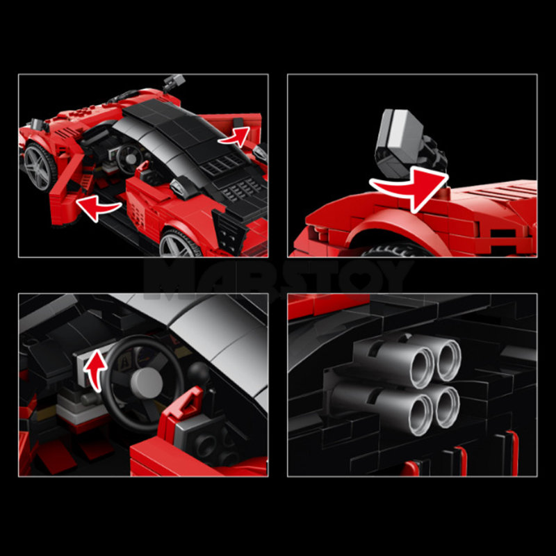 The Pagani Zonda R-marstoy