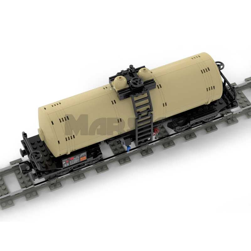 Moc The Tank wagon – 4-axles without track-marstoy