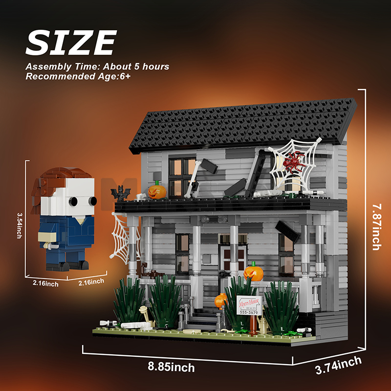 Moc The Michael Myers House-marstoy