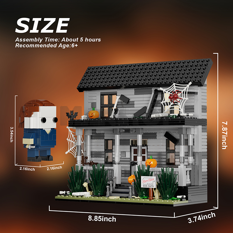 Moc The Michael Myers House-marstoy