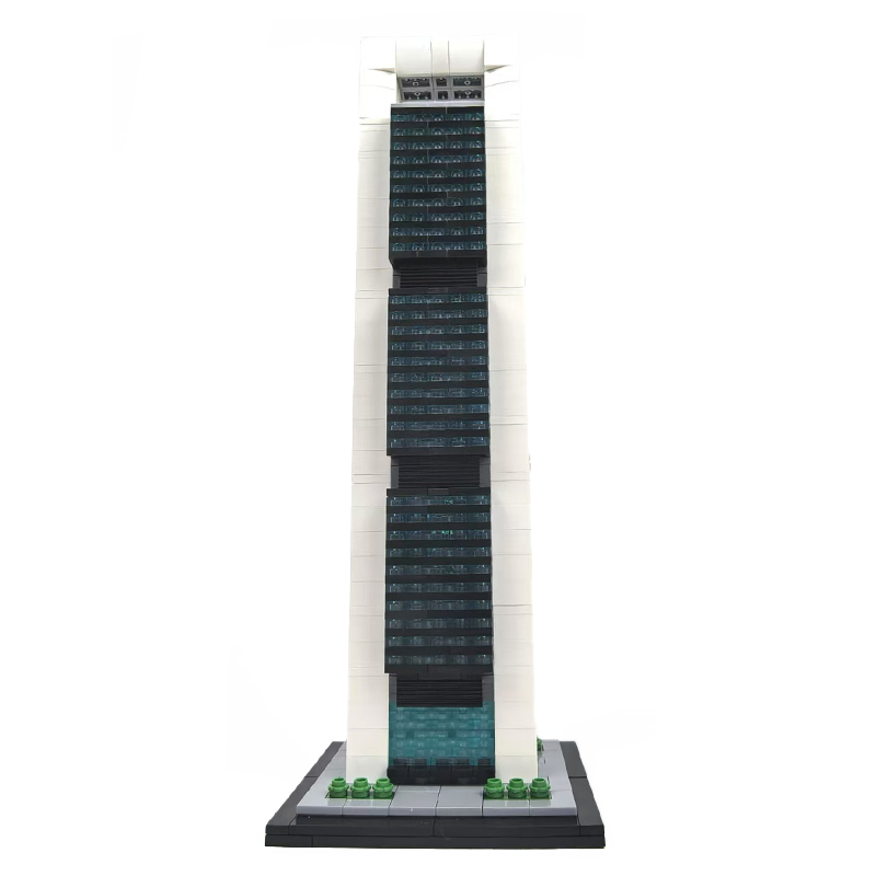 Moc The Torre Cepsa 1:800 Scale (Cepsa Tower)-marstoy