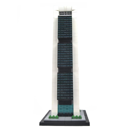Moc The Torre Cepsa 1:800 Scale (Cepsa Tower)-marstoy
