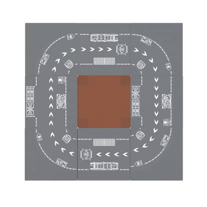 The Interstellar Highway Base Plate-marstoy