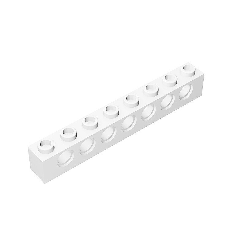 Technic Brick 1 x 8 with Holes-marstoy