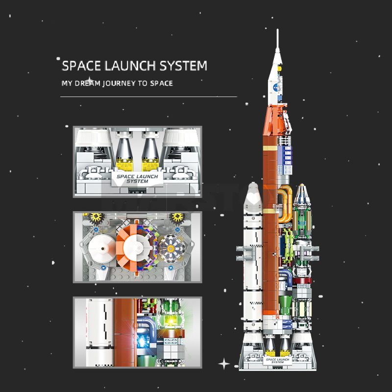 Carrier Rocket：Space Launch System-marstoy
