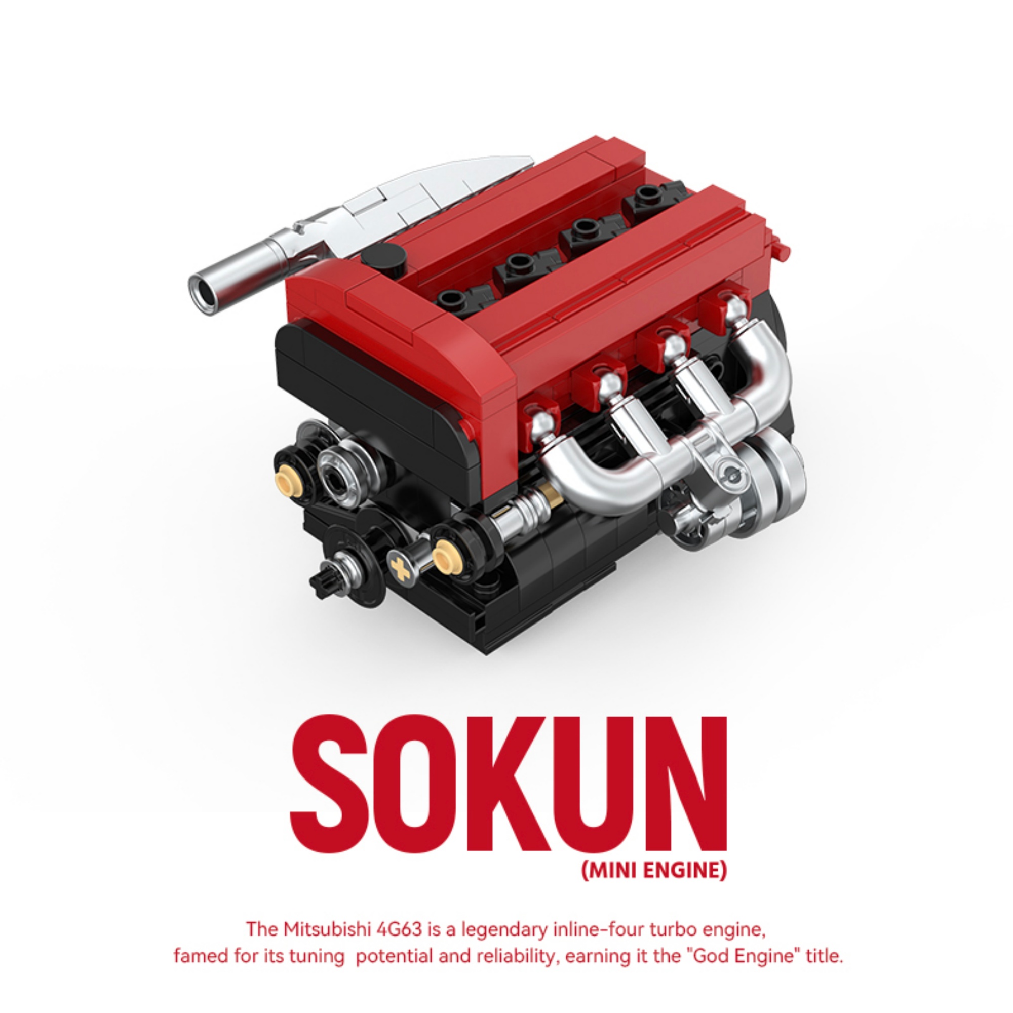 The 4G63 Engine without Motor