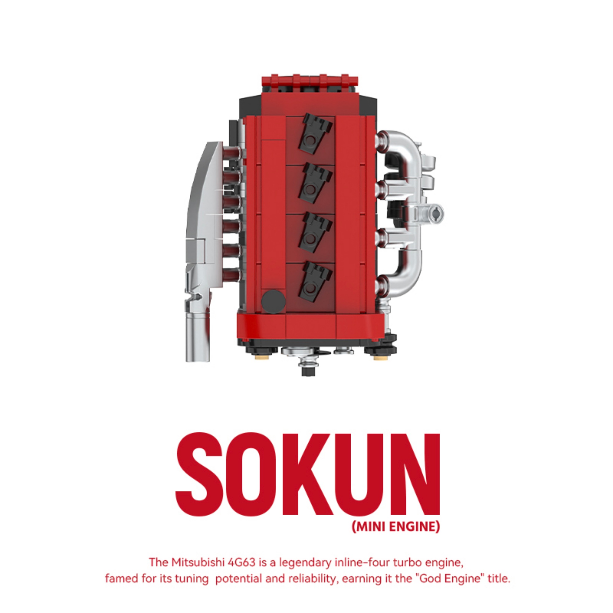 The 4G63 Engine without Motor