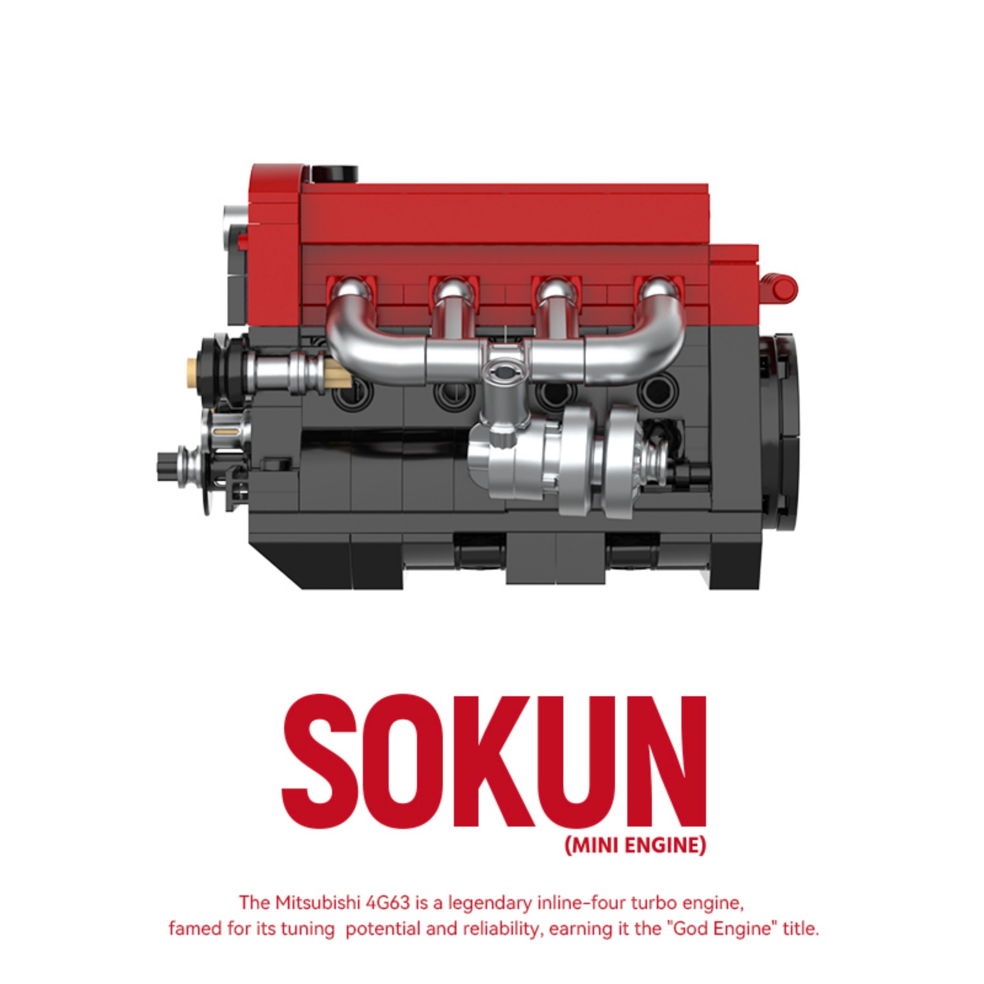 The 4G63 Engine without Motor