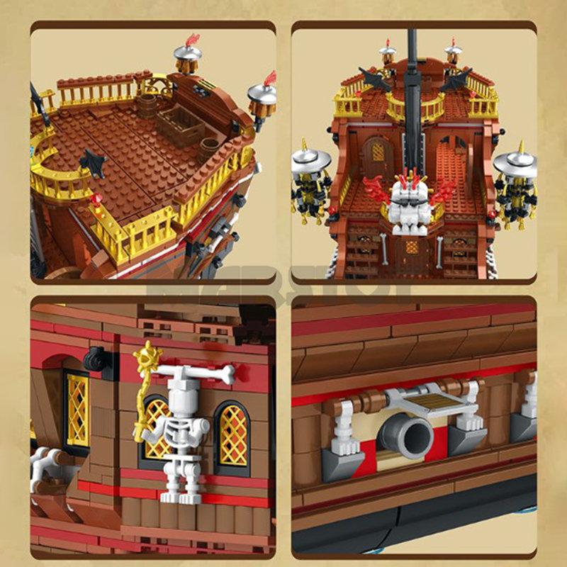 The Pirate Revenge-Model Ship-marstoy