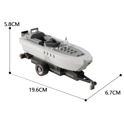 The Trailer With Speedboat-marstoy