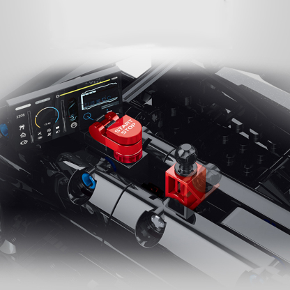 Ferrari 296 (Electroplating Limited Edition)-marstoy