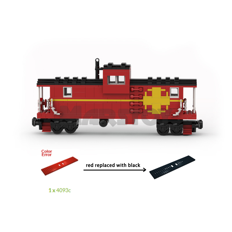 Moc The Caboose-marstoy