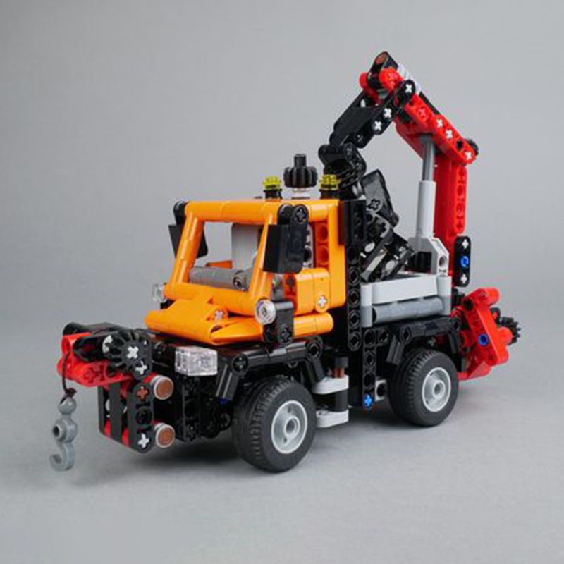 Moc The Mini 8110 Mercedes Unimog U400-marstoy