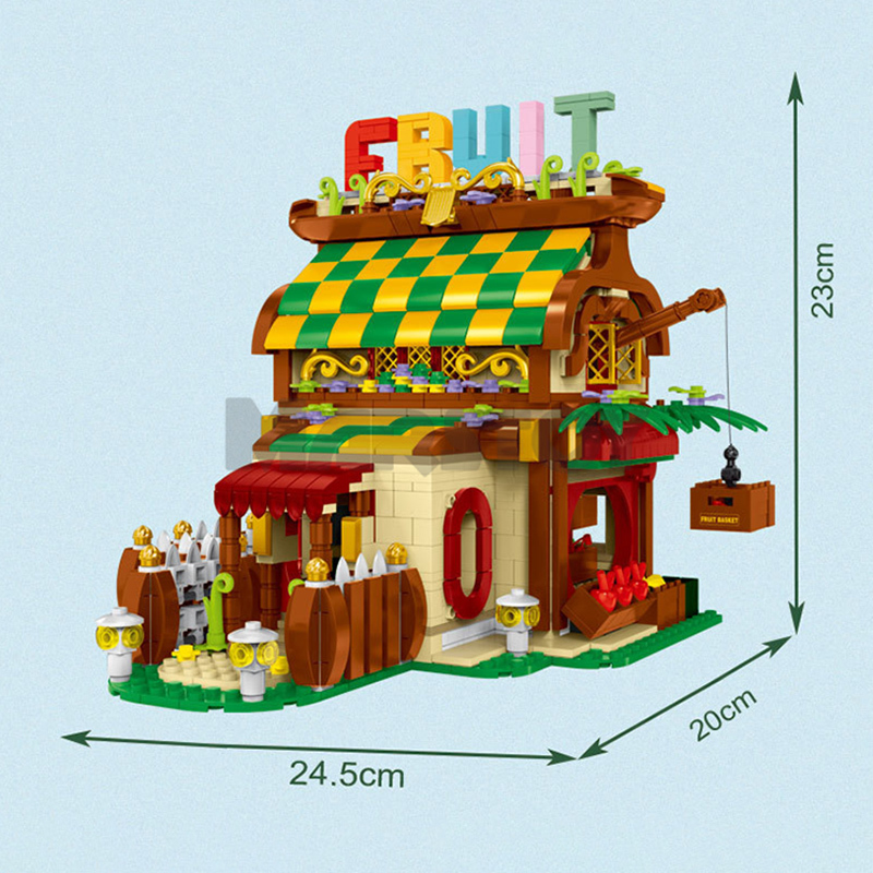 The ToonCity Fruit House-marstoy