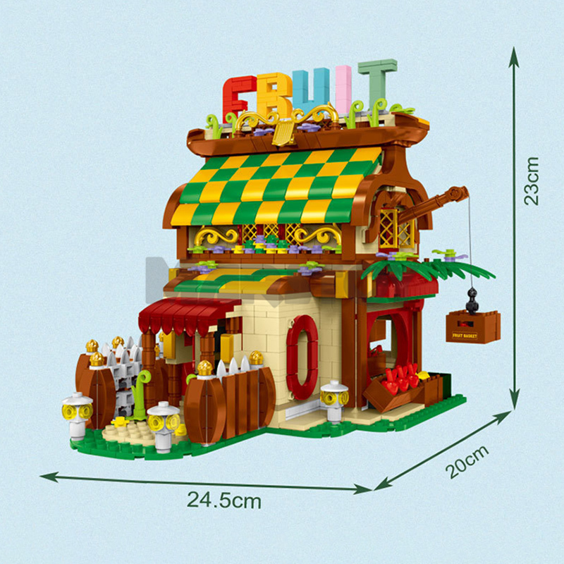 The ToonCity Fruit House-marstoy