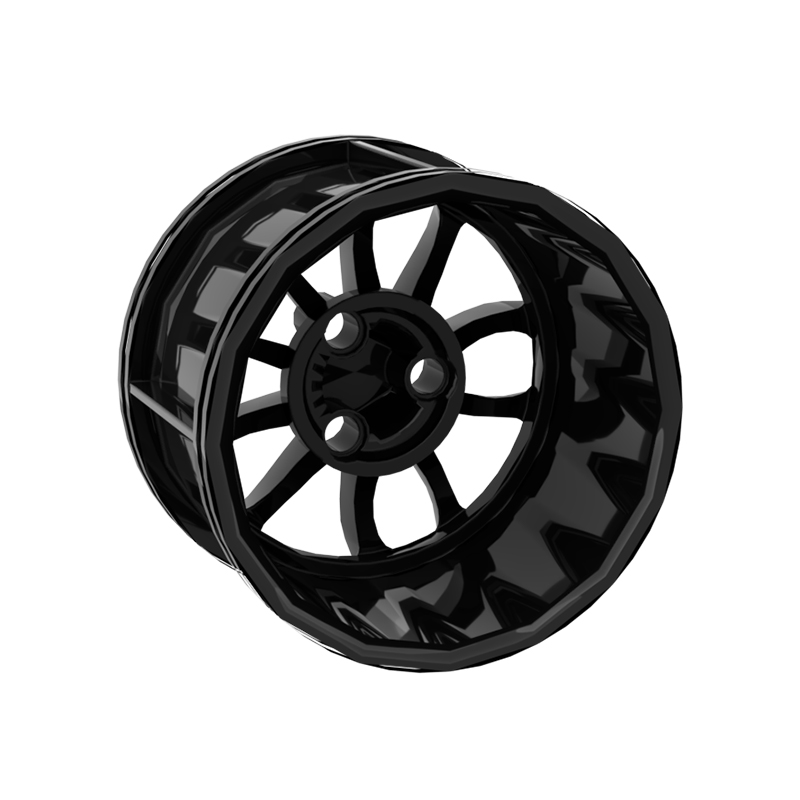 Wheel 62.3mm D. x 42mm Technic Racing Large-marstoy