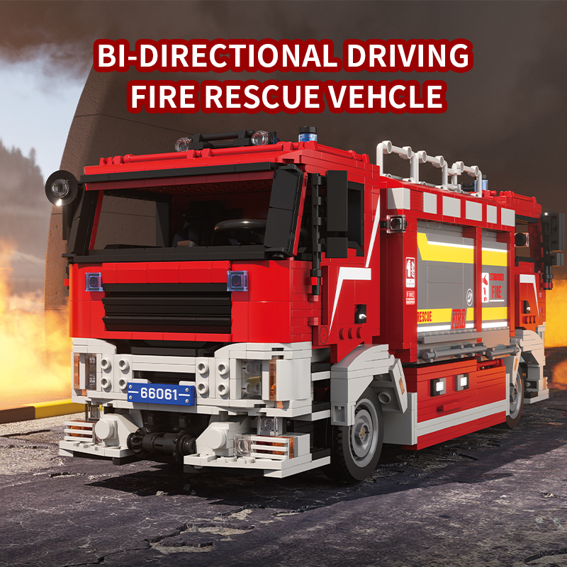 The BI-Directional. Driving Fire Rescue Vehicle-marstoy