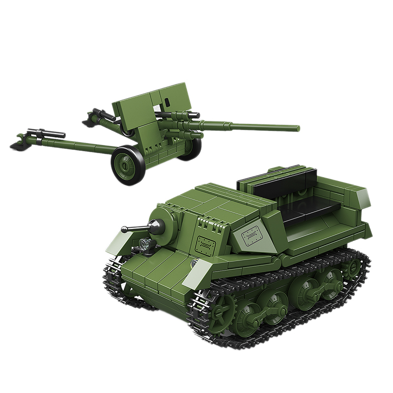 The T20 Tractor + Zis-2 Small Cannon-marstoy