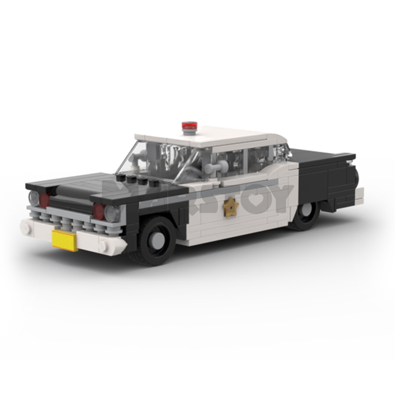 Moc The 1959 Ford Custom 300 Police Car-marstoy