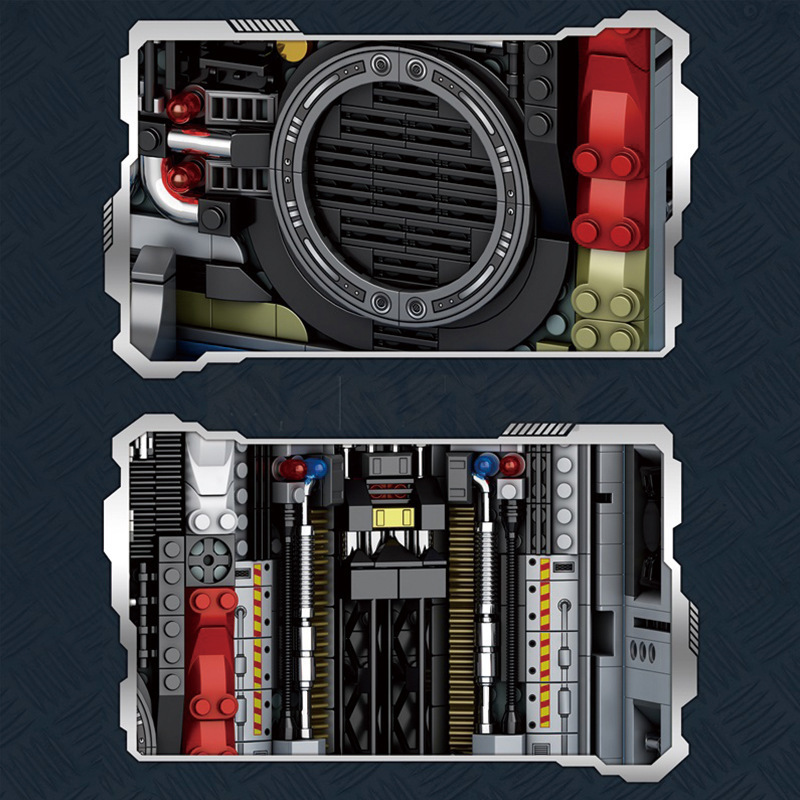 The U-Boat Factory Themed Bookends-marstoy