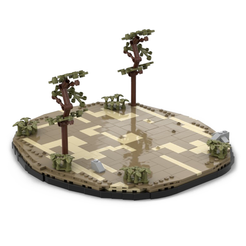 Moc The Medium Vehicle Stand-marstoy