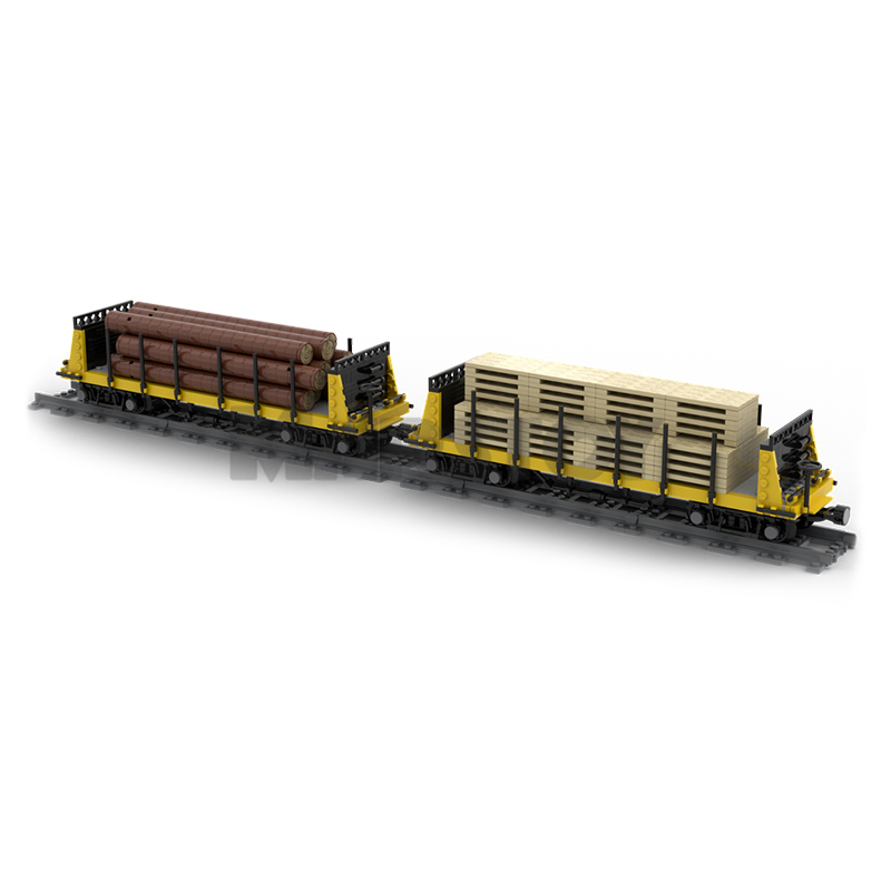 Moc The Lumber Cars without Tracks-marstoy