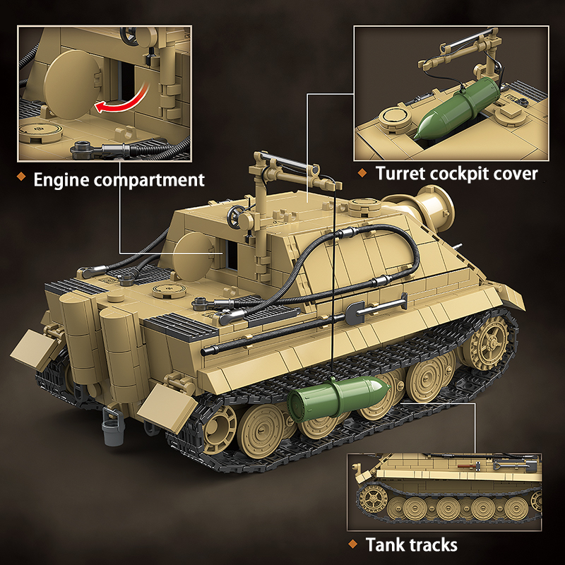 The SturmTiger German 38cm Assault Mortar