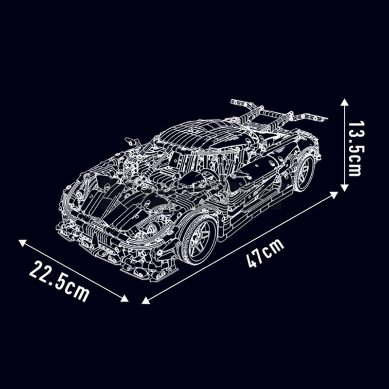 The Koenigsegg One:1-marstoy