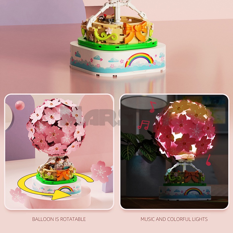 Sakura Hot Air Balloon-marstoy