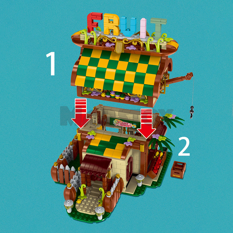 The ToonCity Fruit House-marstoy