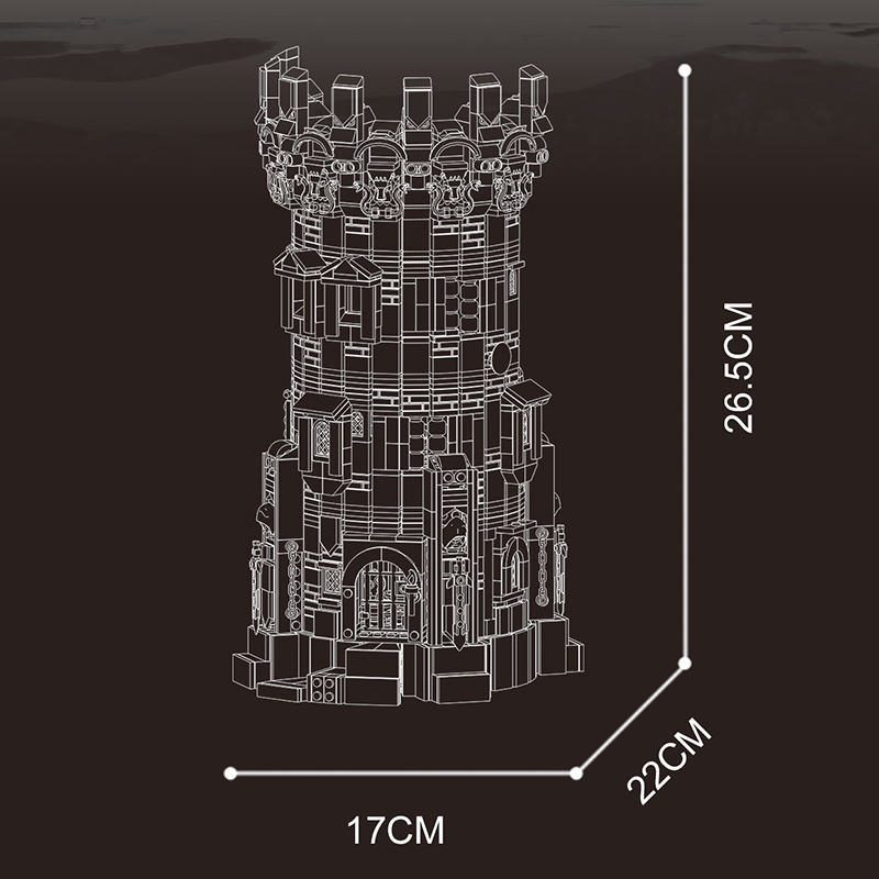 The Middle Ages Wizard Tower-marstoy