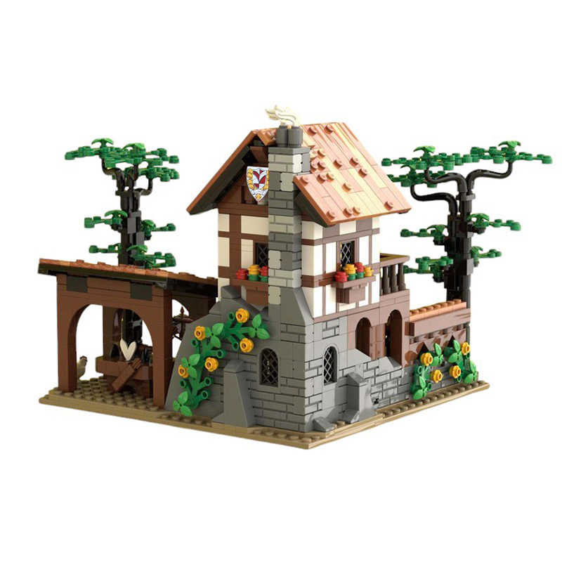 Moc The Lion Knights' Archery Range-marstoy